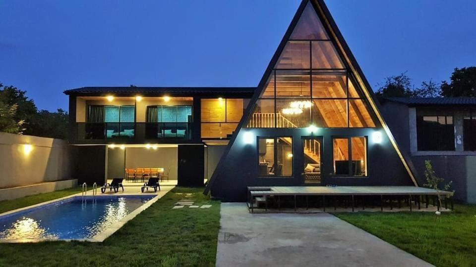 Qafqaz Wood Chalet Gabala Esterno foto