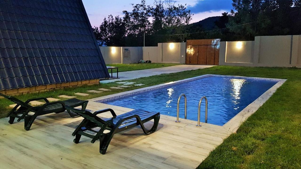 Qafqaz Wood Chalet Gabala Esterno foto