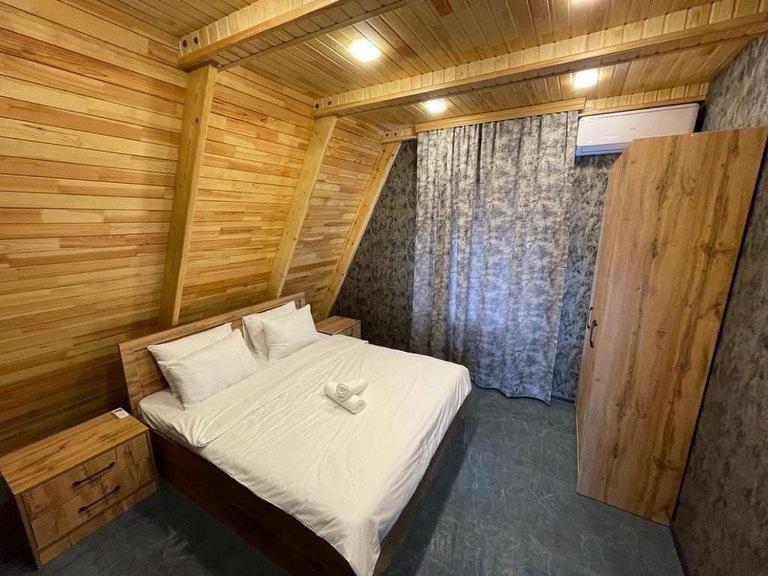 Qafqaz Wood Chalet Gabala Esterno foto