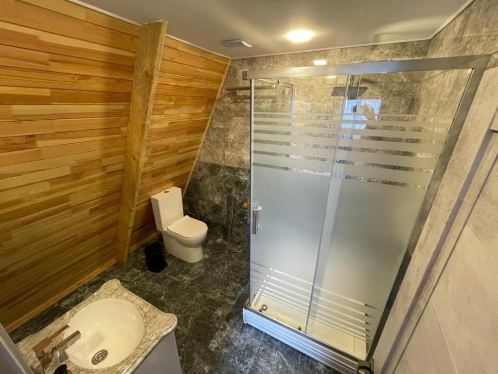 Qafqaz Wood Chalet Gabala Esterno foto
