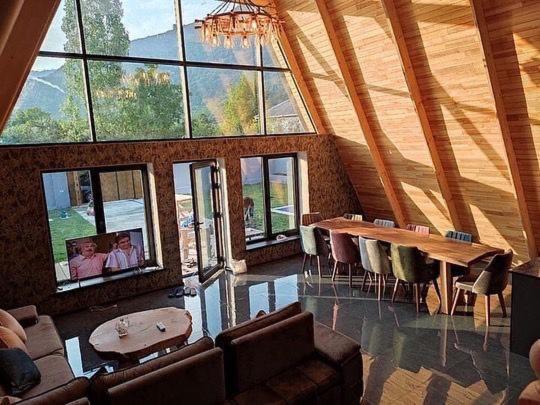 Qafqaz Wood Chalet Gabala Esterno foto