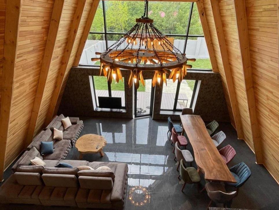 Qafqaz Wood Chalet Gabala Esterno foto