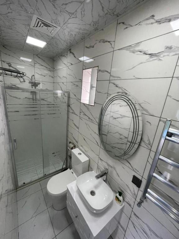 Qafqaz Wood Chalet Gabala Esterno foto