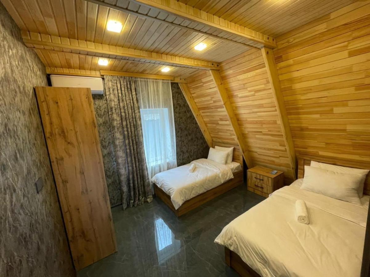 Qafqaz Wood Chalet Gabala Esterno foto