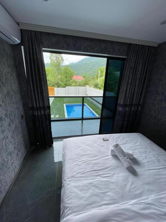 Qafqaz Wood Chalet Gabala Esterno foto