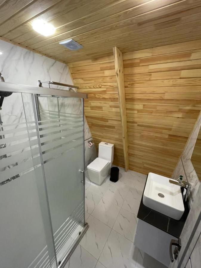 Qafqaz Wood Chalet Gabala Esterno foto