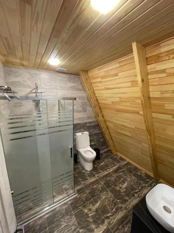 Qafqaz Wood Chalet Gabala Esterno foto