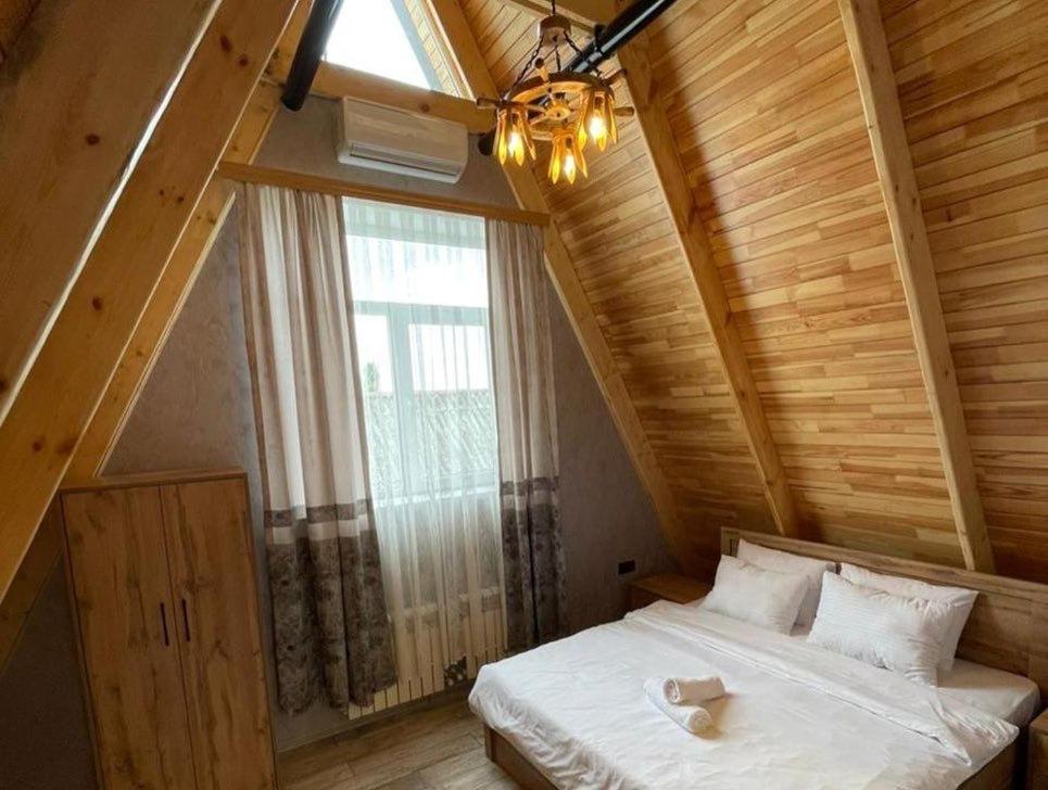 Qafqaz Wood Chalet Gabala Esterno foto