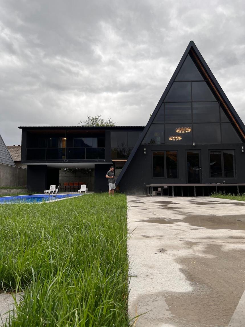 Qafqaz Wood Chalet Gabala Esterno foto