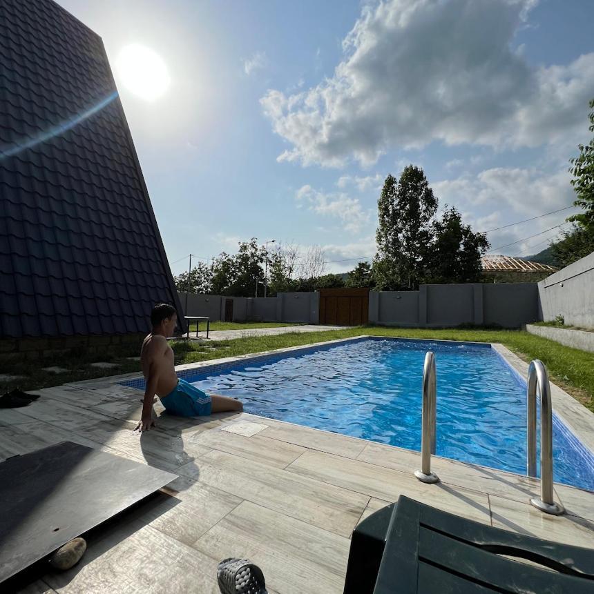 Qafqaz Wood Chalet Gabala Esterno foto