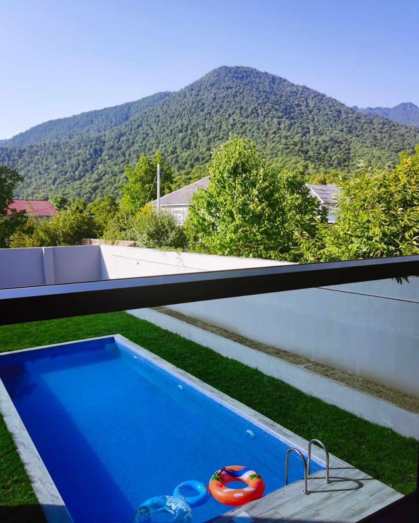 Qafqaz Wood Chalet Gabala Esterno foto