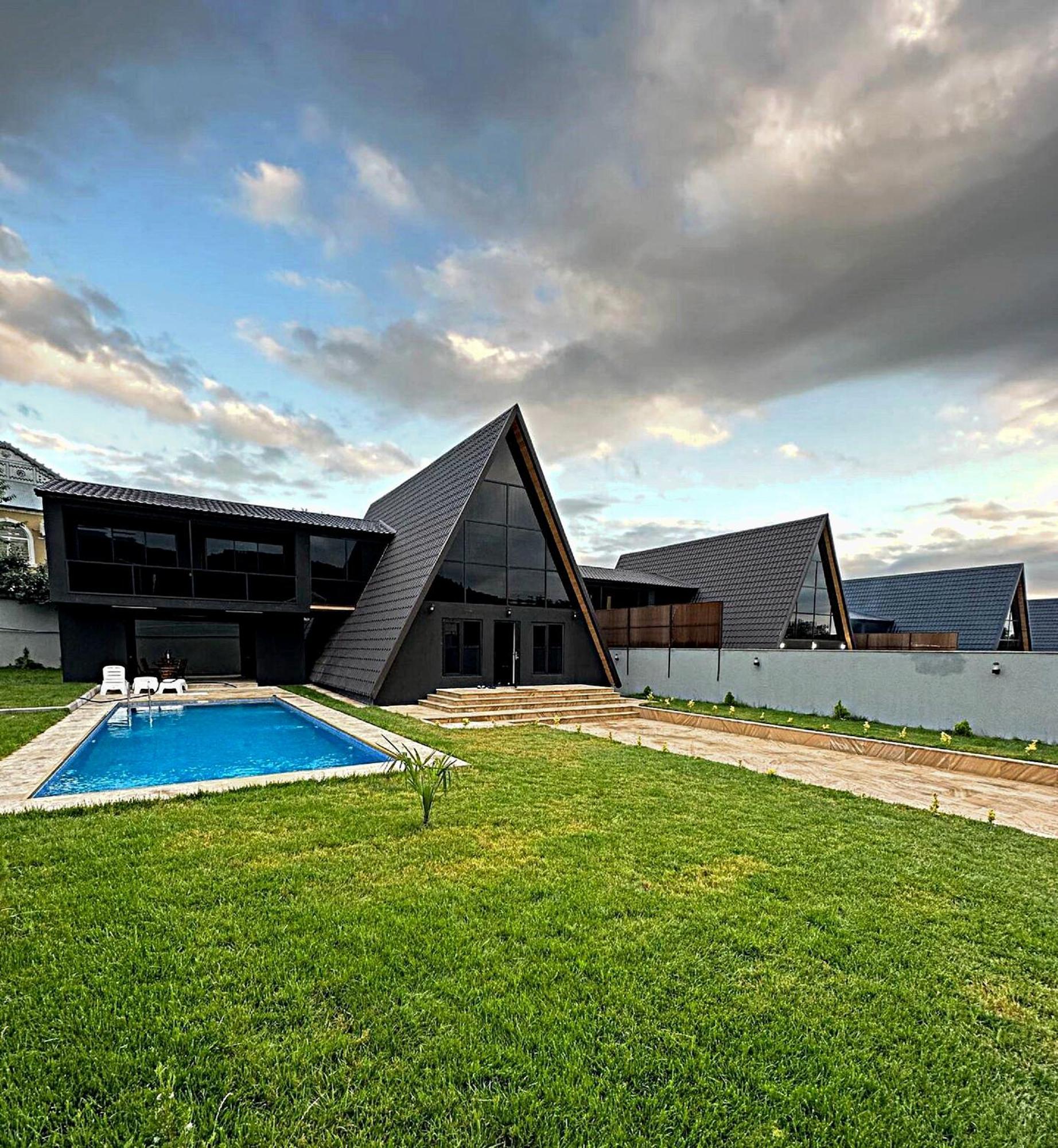 Qafqaz Wood Chalet Gabala Esterno foto