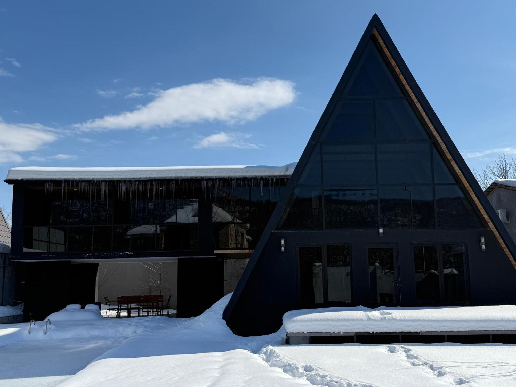 Qafqaz Wood Chalet Gabala Esterno foto